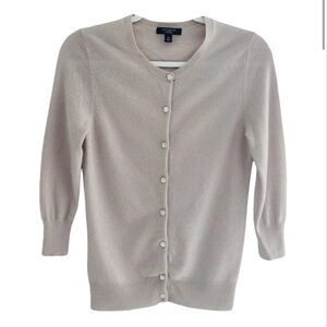Ann Taylor The Ann Cardigan/XS blush/pink Very good condition!